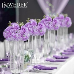 Purple Flowers Balls for Centerpieces: 10 PCS 11.8″ Diam Flower Centerpieces …