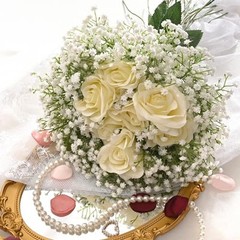 Babys Breath Artificial Flowers Long Stem Baby Breath Flowers 60 Pcs White