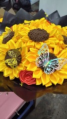 Infinity , Artificial Flower Bouquets handmade with love new 10 available