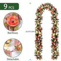 Artificial Flowers Plastic Fake Plants UV Resistant Home Garden Decor In/Outdoor