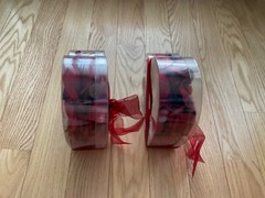 NEW Lot of 2 Boxes Pier 1 Imports Faux Rose Petals Red(2) White(4) Wedding Decor