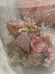 Pink flower bouquet sweet 16 quinceañera party occasions *good condition*