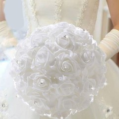 Modern Rose Bouquet for Bride Bridal Holding Flowers Wedding Photo Props