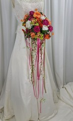 Bright and Beautiful Garden Boho Silk Wedding Bouquet