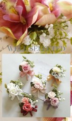 Wedding Bridesmaid Wrist Flowers Bracelet Brides Hand Fake for Wedding Supply
