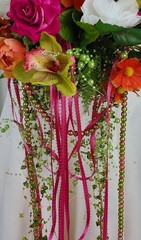 Bright and Beautiful Garden Boho Silk Wedding Bouquet