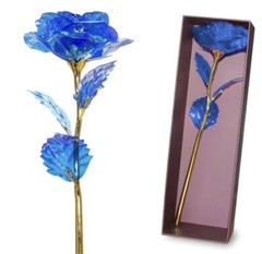 glittering fake rose