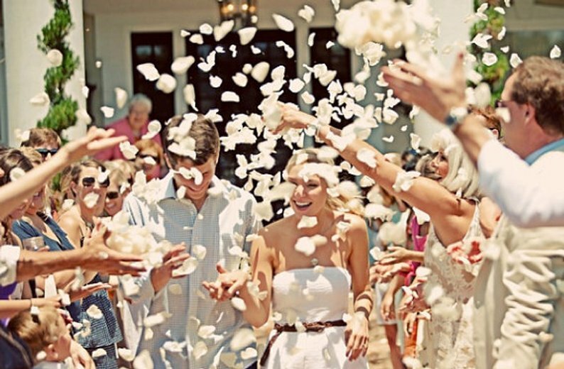 1000pcs Silk Artifical Fake Flower Rose Petals White Wedding Party Decorations