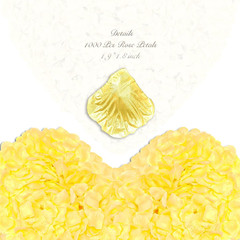 1000Pieces Rose Petals, Artificial Flower Petals Fake Rose Petals for Romantic N