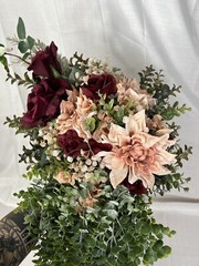 BRIDAL BOUQUETS SET OF 8! Bride Bridesmaids Artificial Wedding Flowers