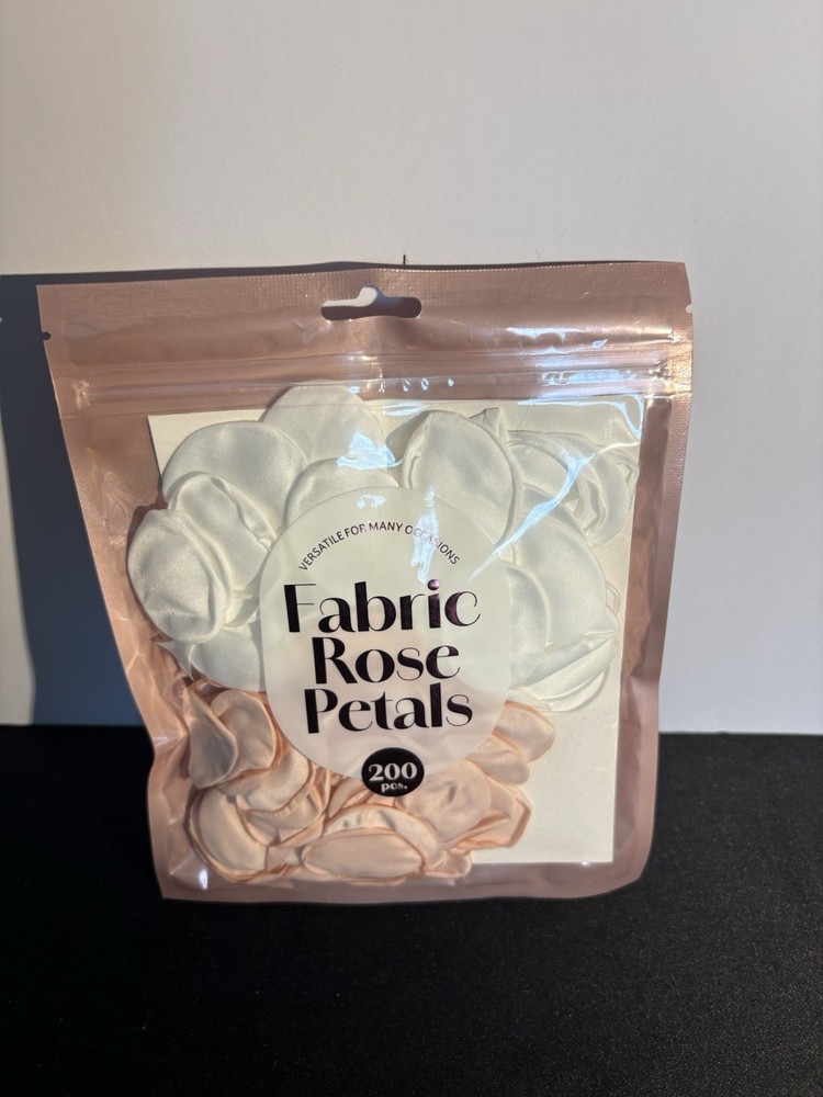 200 Pc Flower Petals for Flower Girl Rose Wedding Silk Pink Rose Valentines Vss