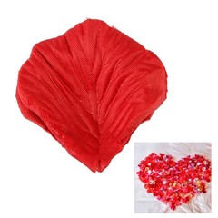 1000pcs Artificial Rose Petals Silk Flower Petal Wedding Aisle Birthday Setting