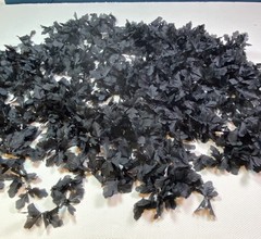 700+ Pcs Artificial Faux Fake Silk Black Leaves Leaf Clusters DIY Wedding Crafts