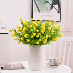 US 4pcs Faux Lotus Ornament for Home Garden Artificial Flower Office Shop Decor