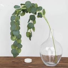 Green 3 Realistic 41″ Silk Eucalyptus Hanging Artificial PLANT STEMS Party Event