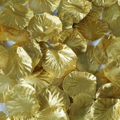 2000 Gold Silk Rose PETALS Wedding Party Decorations Supplies WHOLESALE SALE