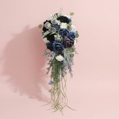 Cascading Flower Floral Arrangement Photo Photo Accessory 1 Piece Lifelike Look