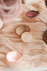 300pcs Silk Rose Petals Earth Tones Brown Flower Petals for Wedding Flower Gi…