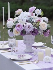 Wedding Artificial Flowers Combo Box Set for DIY Wedding Bridal Bouquets Fake Pe