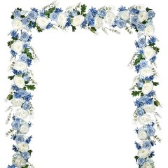 2 Pack Artificial Peony Flower Garland – 6ft Silk Peony Red Flower Garland