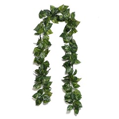 8 feet Pothos Silk Filler Garland Green Home Wedding Party Decorations