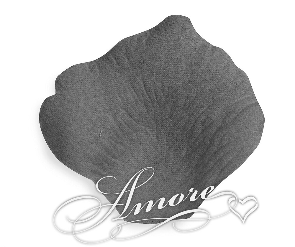 1000 Wedding Silk Rose Petals Dove Gray, Petals & Garlands, Rose Petals