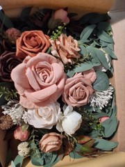 Piklado Faux Flower Swag Set Of 2 For Wedding Welcome Sign Floral Decorations