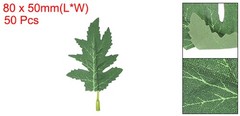 Small Chrysanthemum Fake Leaves 50 Pcs Artificial Plants Greenery Decorations