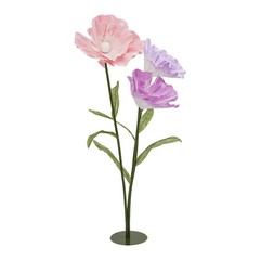 Giant Artificial Flowers with Base, Wedding Artificial Flower Decoration Stand