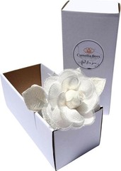 Flor de encaje hecha a mano para la 13.ª boda, regalo de San Valentín