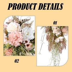 Wedding Bouquet Waterfall Bridal Bouquet Handheld Romantic Elegant Supplies
