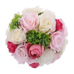 Bride Hand Bouquet Artificial Flower Bouquets Wedding Bridal Flowers