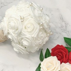Wrapables Real Touch Flowers for DIY Wedding Bouquets and Centerpieces