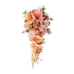 Waterfall Holding Bouquet Wedding Bouquet for Anniversary Valentine’s Day