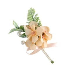 Nature Greenery Corsage Daily Wear Flower Pin Stylish Artificial Plant Lapel