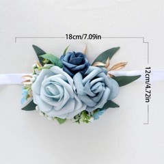 Rose Corsages for Wedding Ceremony Anniversary Prom Party, Flower Wrist Corsages