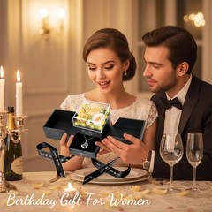 Preserved Three Real Champagne Rose with I Love You