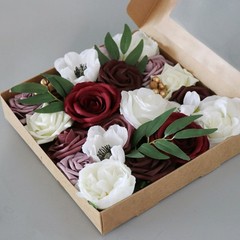 Flower Box Portable Flower Storage Gift Packaging Boxes With Clear Window