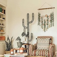 Artificial Eucalyptus Wall Decor Fake Greenery Leaves Stems Wall Hanging