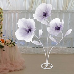 170cm Gradient Purple Artificial Flower for Wedding Decoration, Durable Design