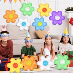 12 Pcs Spring Inflatable Hanging Flowers Colorful Inflatable Spring Flowers