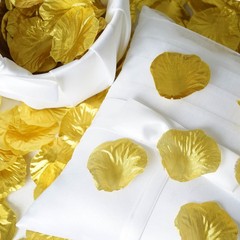 2000 Gold Silk Rose PETALS Wedding Party Decorations Supplies WHOLESALE SALE