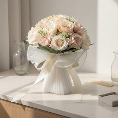 Artificial Bridal Flower Arrangement Ready to Use Wedding Flower Arrangement