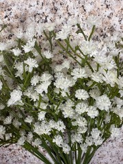 Artificial Babys Breath Flowers Bulk 18 Stems Realistic Fake Flowers for Wedding