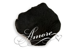 1000 Wedding Silk Rose Petals Black, Petals & Garlands, Rose Petals