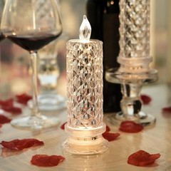 Velas LED Sin Llama, Para Bodas Y Decoración, 6 Velas Románticas LED A Pilas NEW