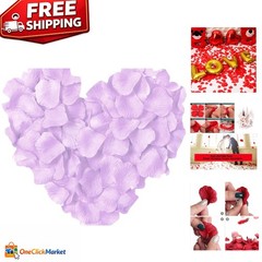 1000 Lifelike Silk Rose Petals – Perfect for Weddings and Celebrations