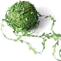 Artificial Greenery Eucalyptus Vine, 252ft Plants Fake Hanging Green Leaves