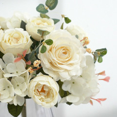 Artificial Peony Flowers Silk Fake Flower Wedding Party Home Decoration Bouquet