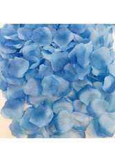 2000 Rose Petals Artificial Flower Petals Fake Silk Gradient Blue Wedding Romant